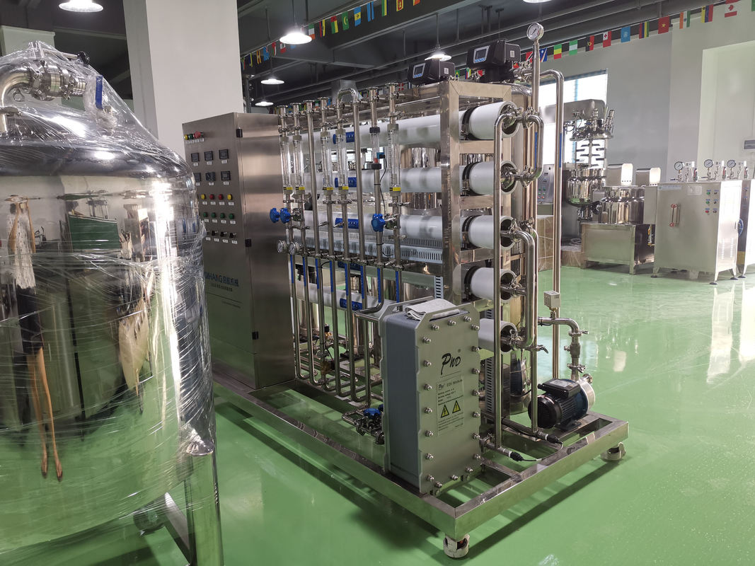 Reverse Osmosis 2 Stage 5T 5000L Water Treatment System Cosmetic Product Making Equipment